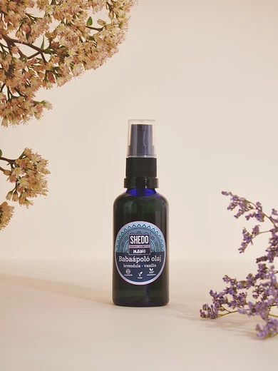 SHEDO Manó Babaápoló olaj levendula-vanília