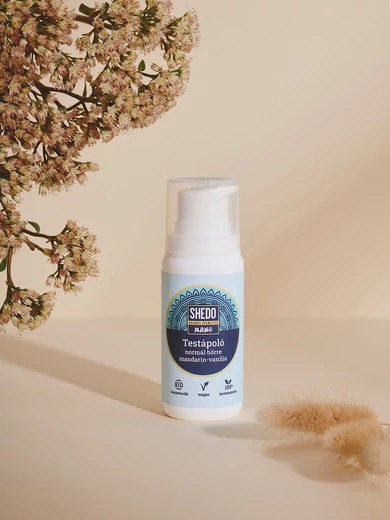 SHEDO Manó Testápoló normál bőrre mandarin-vanília