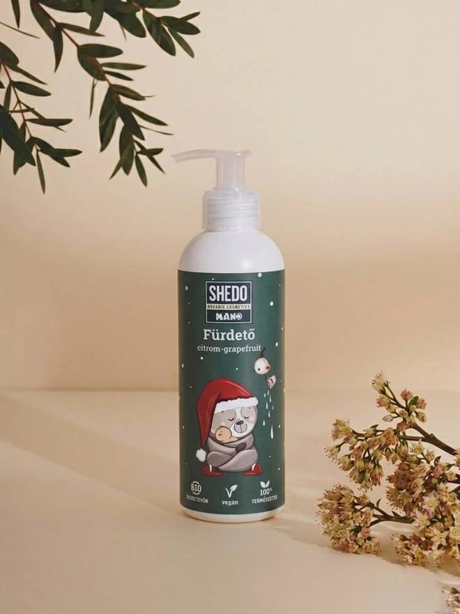 SHEDO Manó Fürdető citrom-grapefruit karácsonyi kiadás