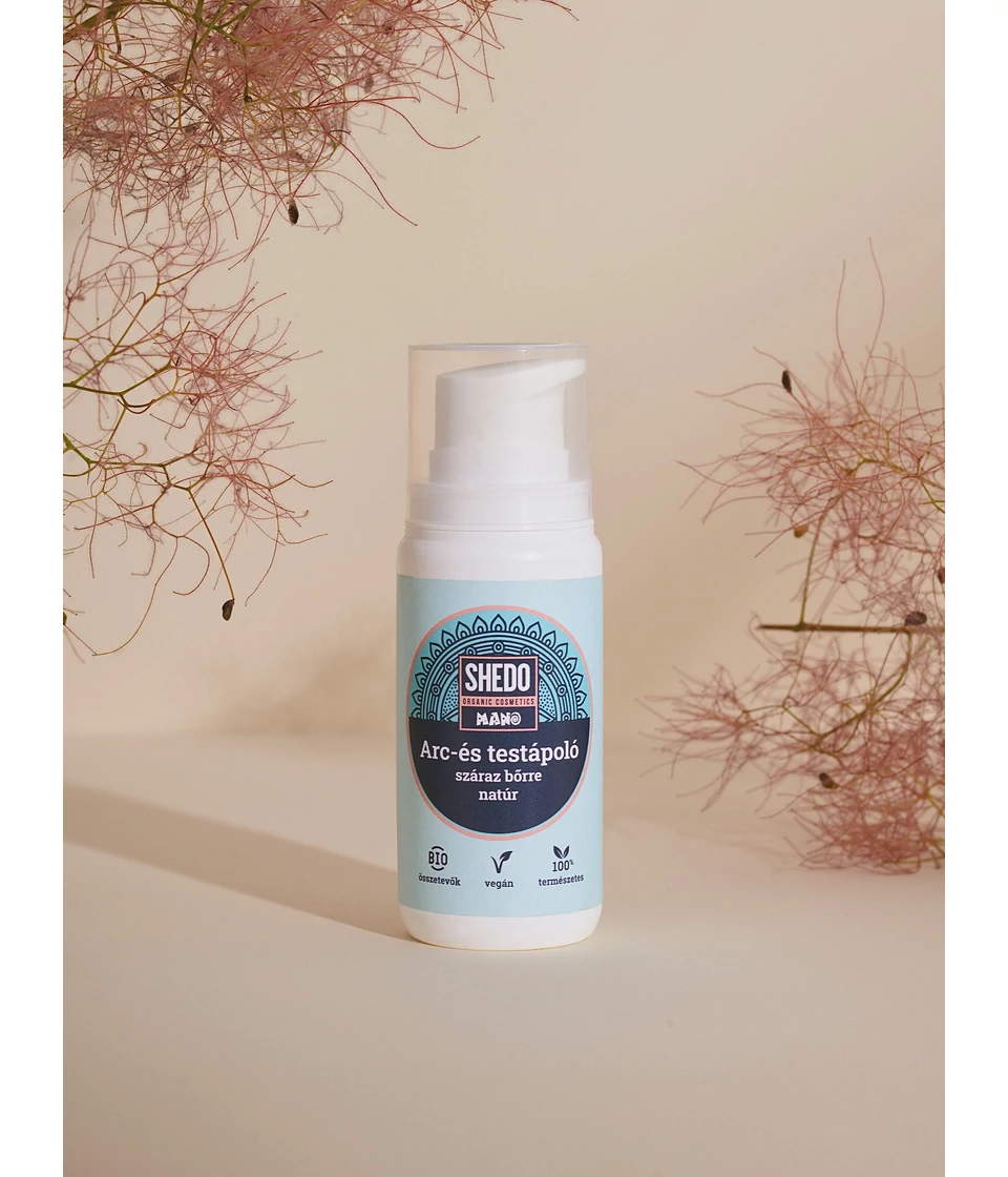 SHEDO Manó Arc-és testápoló száraz bőrre natúr 100ml